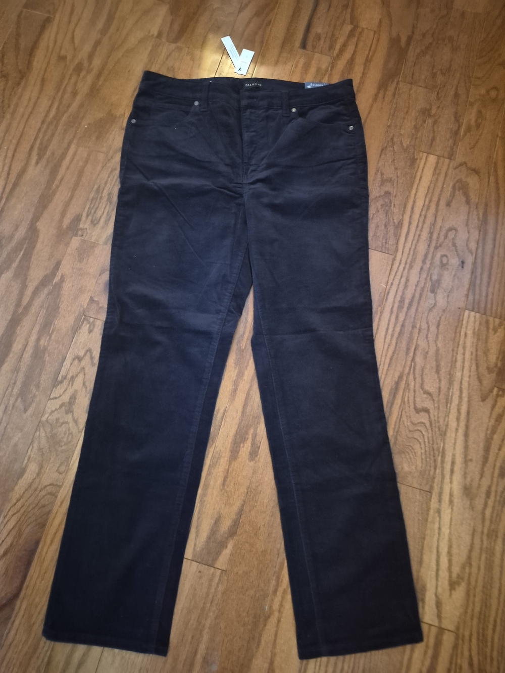 Talbots Black Straight-Leg Women's Pants Size 12 Length 30